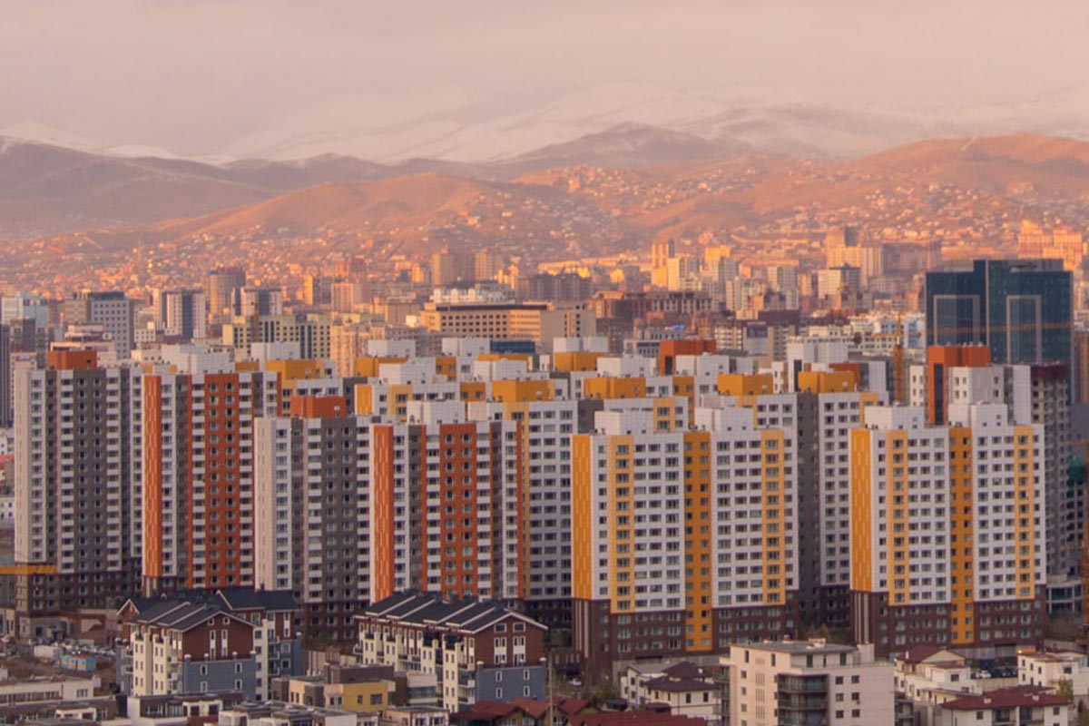 Photo of Ulaanbaatar buildings